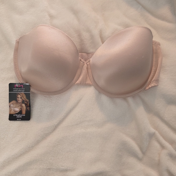 Maidenform Other - Maidenform Strapless Nude Bra 40C New With Tags